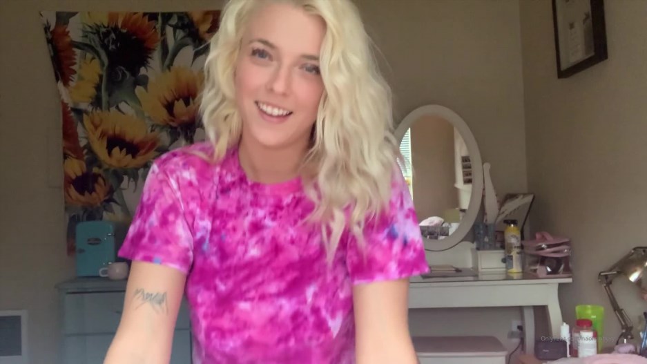 Naomi Bbyyy - Showing Off My New Tie Dye For Youuuu -Handpicked Jerk-Off Instruction